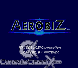 Aerobiz SNES Screenshot Screenshot 1