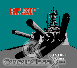 Battleship NES Screenshot Screenshot 1