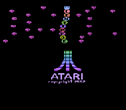 Centipede Atari 2600 Screenshot Screenshot 1