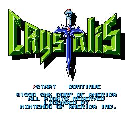 Crystalis NES Screenshot Screenshot 1