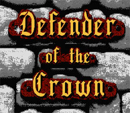 Defender of the Crown NES Screenshot Screenshot 1