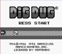 Dig Dug screen shot 1 1