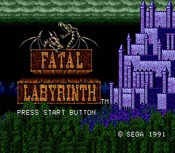 Fatal Labyrinth Genesis Screenshot Screenshot 1