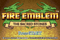 Fire Emblem The Sacred Stones screen shot 1 1