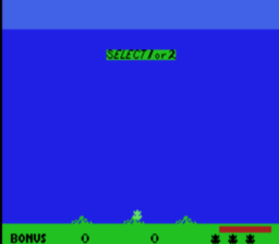 Frogger 2 Three Deep! Colecovision Screenshot Screenshot 1