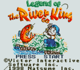 Legend of the River King GB Gameboy Screenshot Screenshot 1