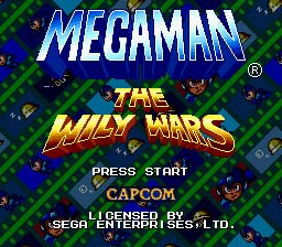 Mega Man: The Wily Wars Genesis Screenshot Screenshot 1