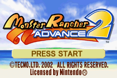 Monster Rancher Advance 2 GBA Screenshot Screenshot 1