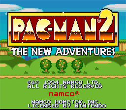 Pac-Man 2: The New Adventures SNES Screenshot Screenshot 1