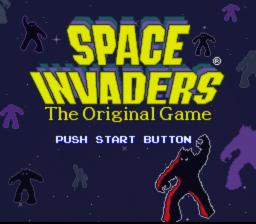 Space Invaders SNES Screenshot Screenshot 1