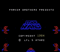 Star Wars The Arcade Game Colecovision Screenshot Screenshot 1