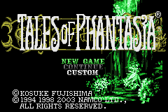 Tales of Phantasia screen shot 1 1