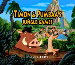 Timon and Pumbaa's Jungle Games screen shot 1 1
