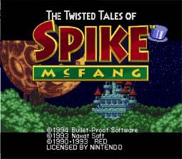 Twisted Tales of Spike McFang SNES Screenshot Screenshot 1