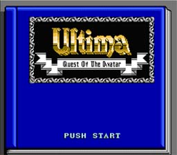 Ultima 4: Quest of the Avatar NES Screenshot Screenshot 1