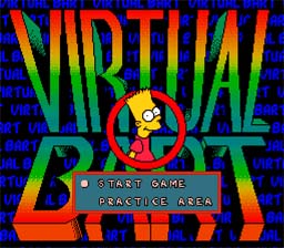 Simpsons: Virtual Bart screen shot 1 1