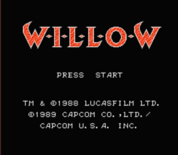 Willow NES Screenshot Screenshot 1
